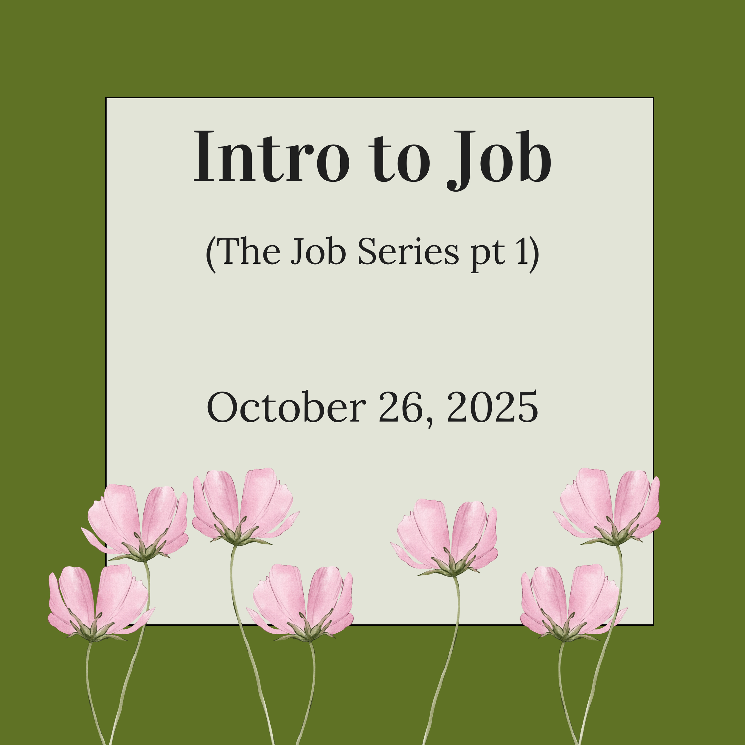 Intro to Job