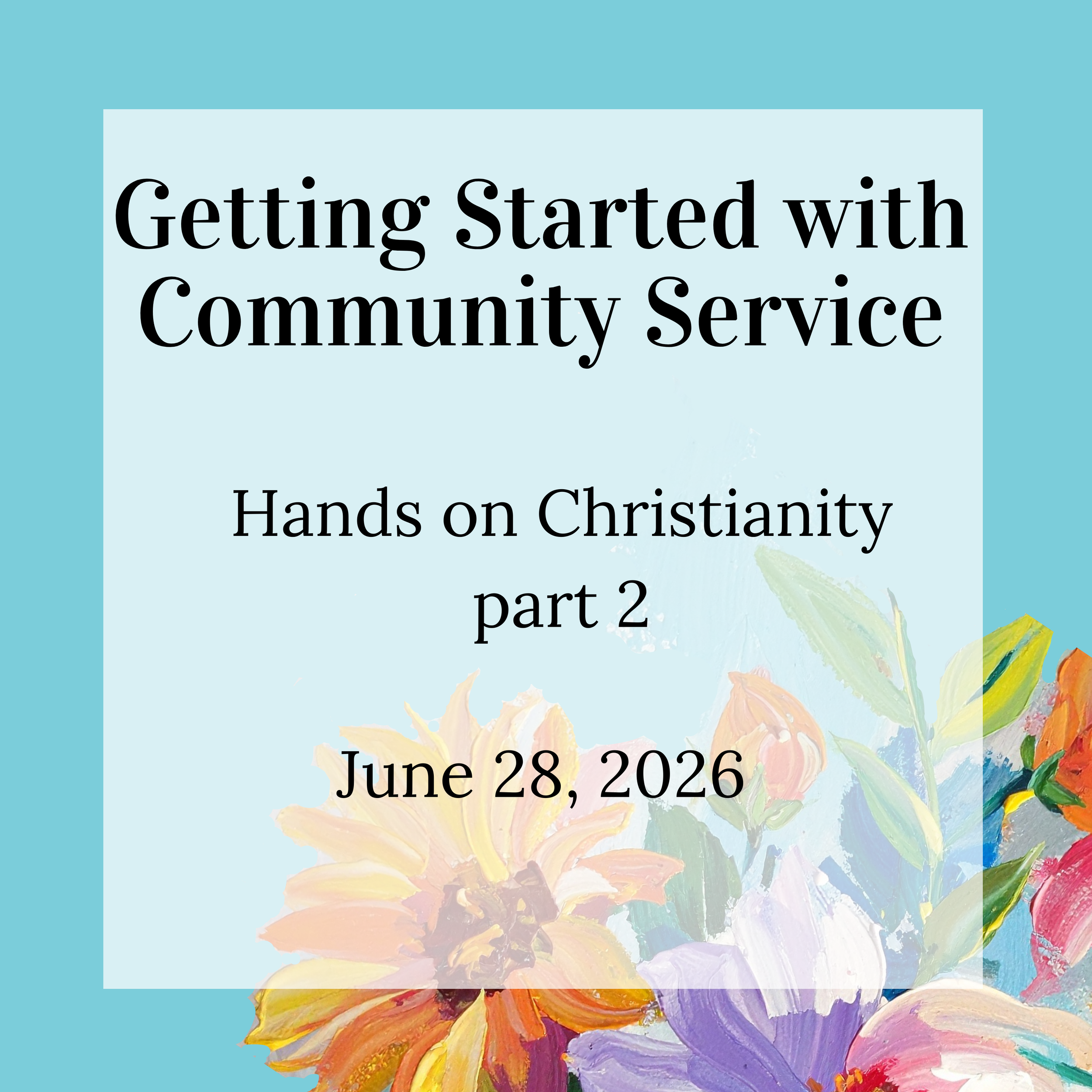 Getting Started with Community Service