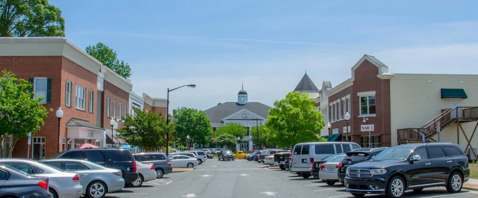 Downtown Matthews installation service area