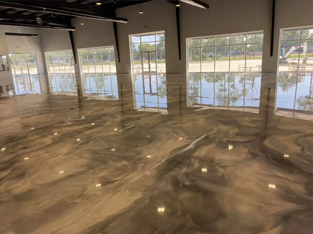 Metallic Epoxy Floor Matthews NC