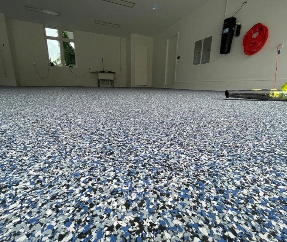 Epoxy garage floor ballanytne