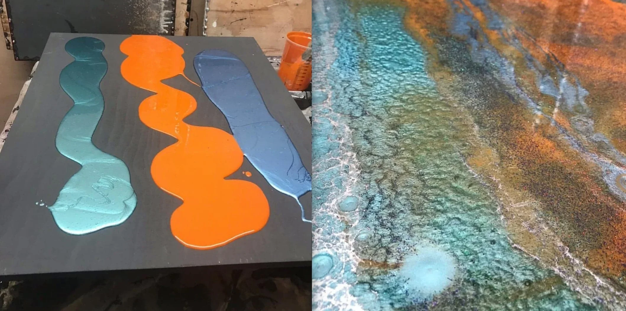 Metallic Epoxy Floor Installation Charlotte NC