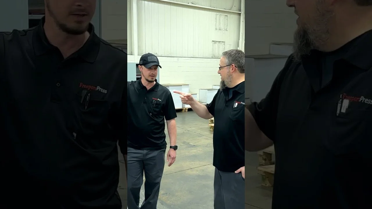 A Day in the Life of a Pressman at Freeport Press