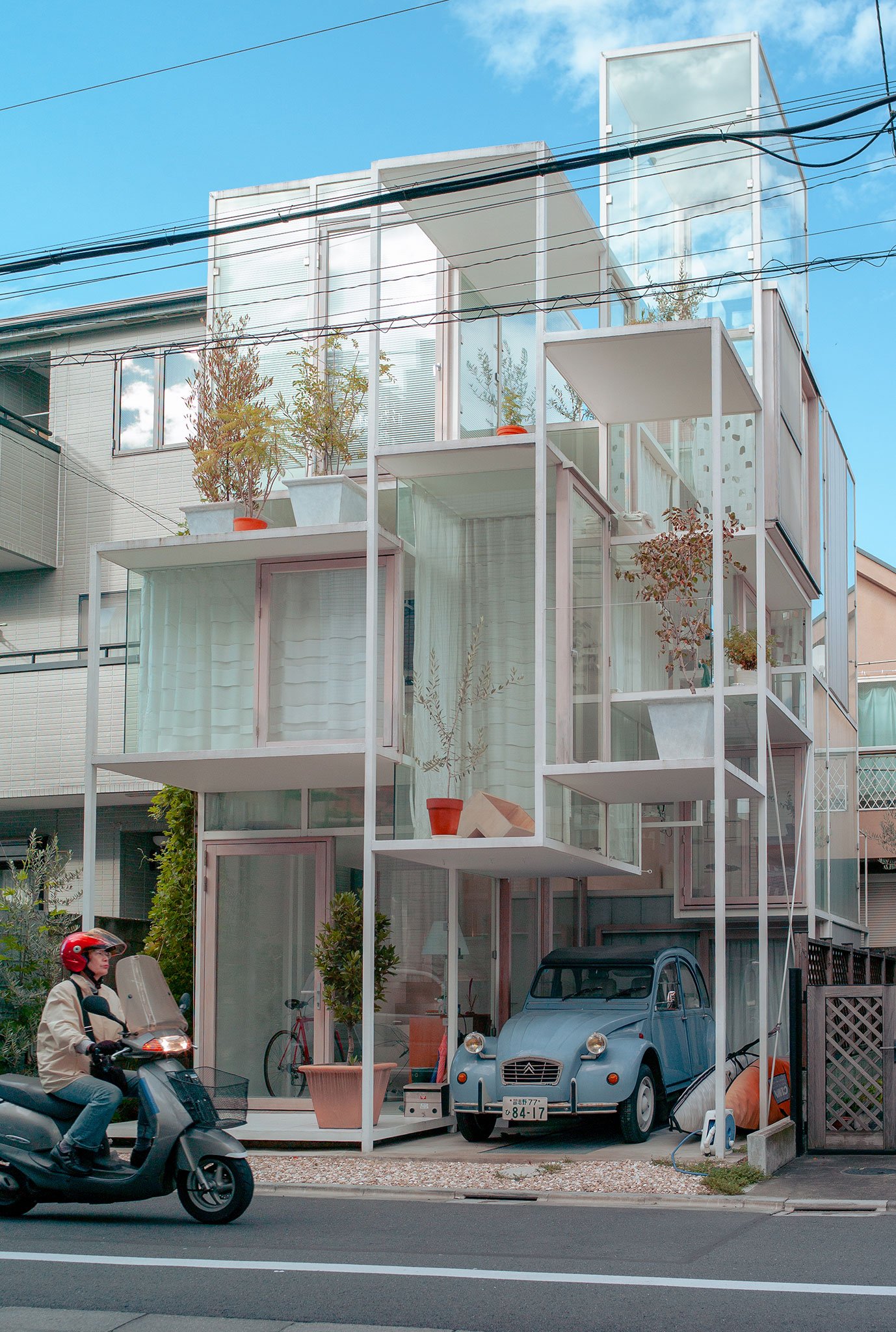 House NA in Tokyo, Japan | design by Sou Fujimoto
