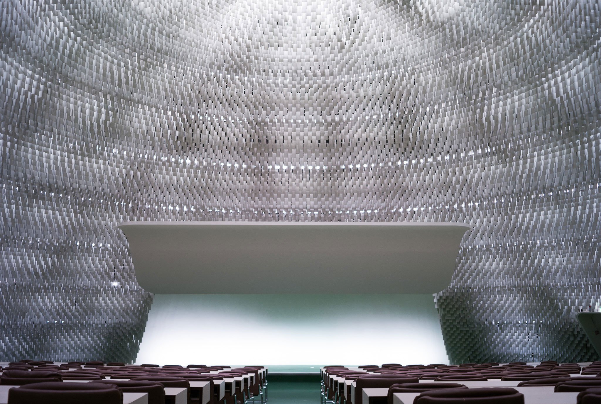 Espace Niemeyer Paris, France | Design by Oscar Niemeyer