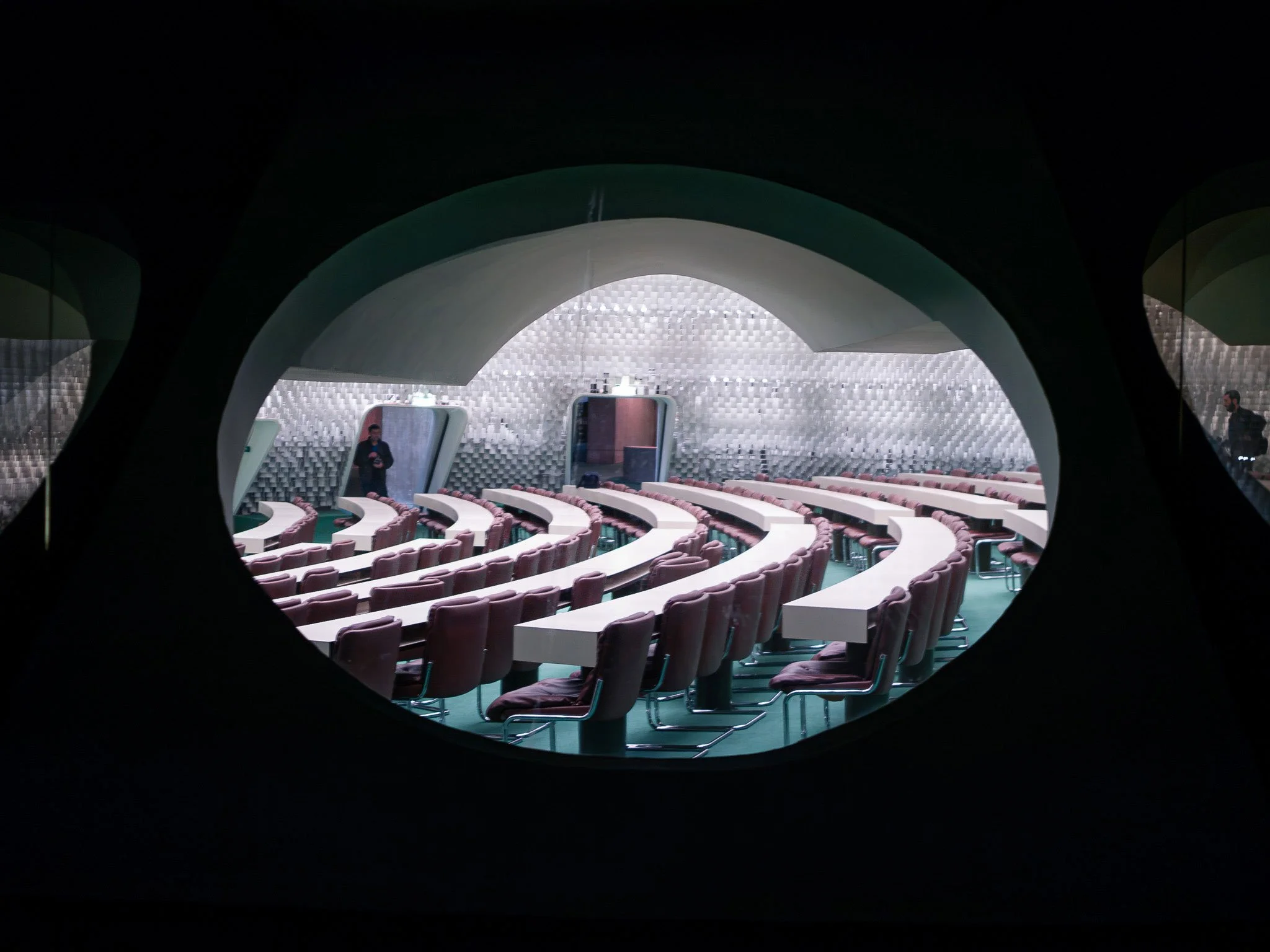 Espace Niemeyer Paris, France | Design by Oscar Niemeyer