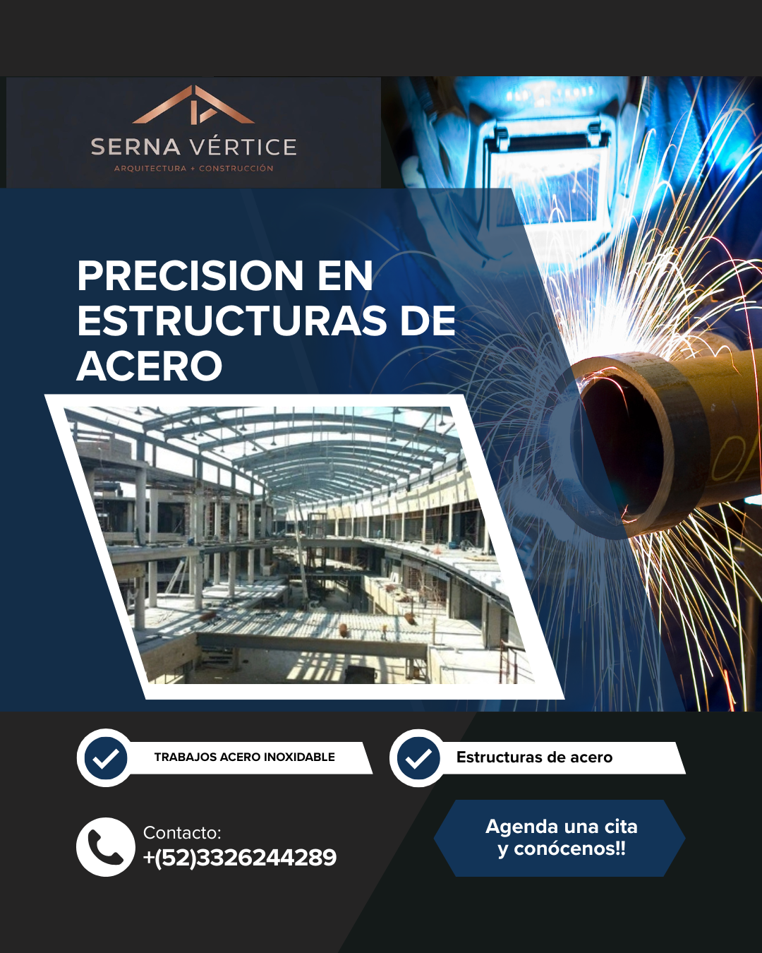 Construcción en general de todo tipo de proyectos, retail, industriales, comerciales, verticales, de infraestructura urbana, recintos para eventos y residenciales.