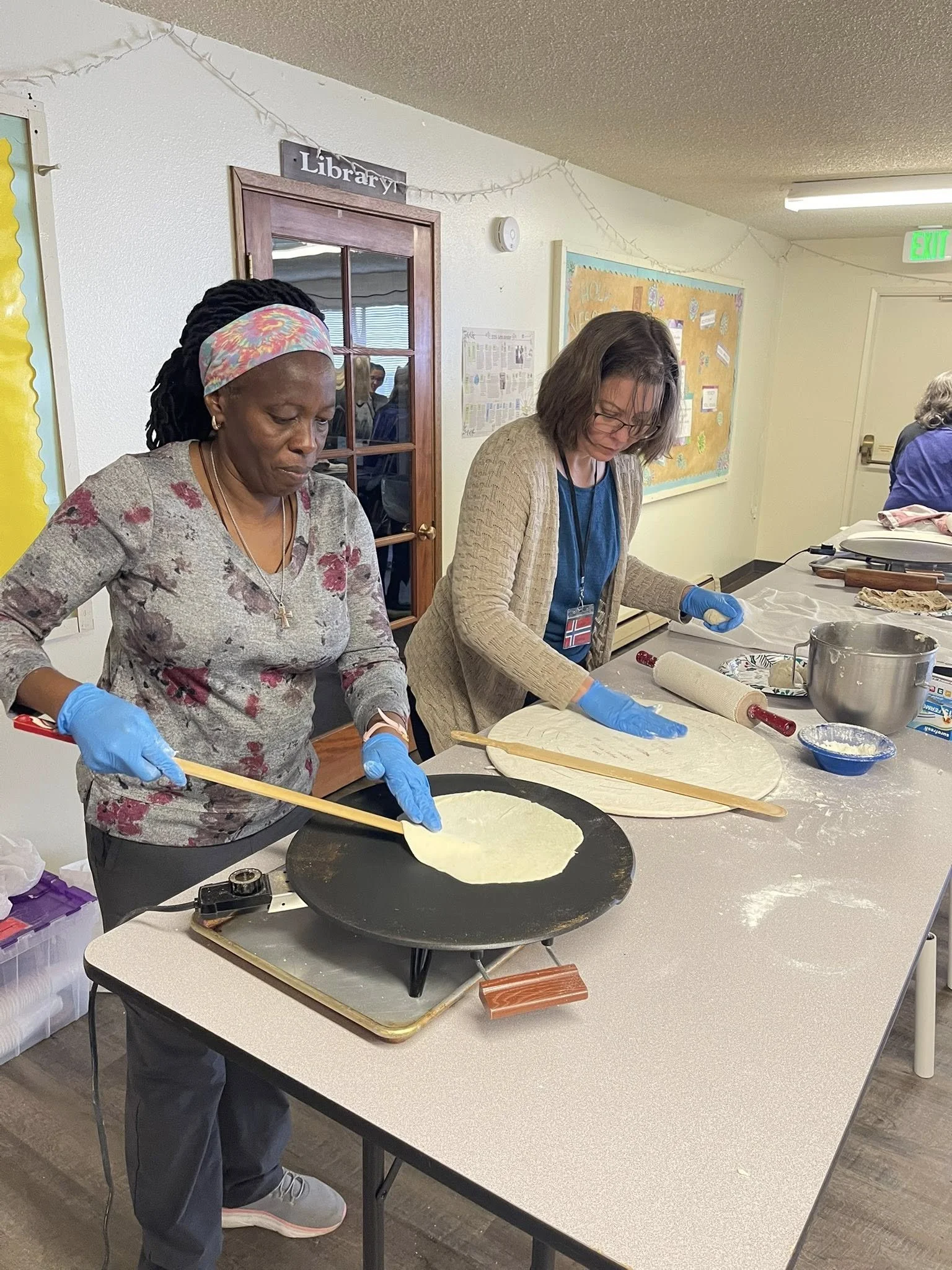 Skaði March 2026 Meeting - Woven Hearts and Baking Demonstrations