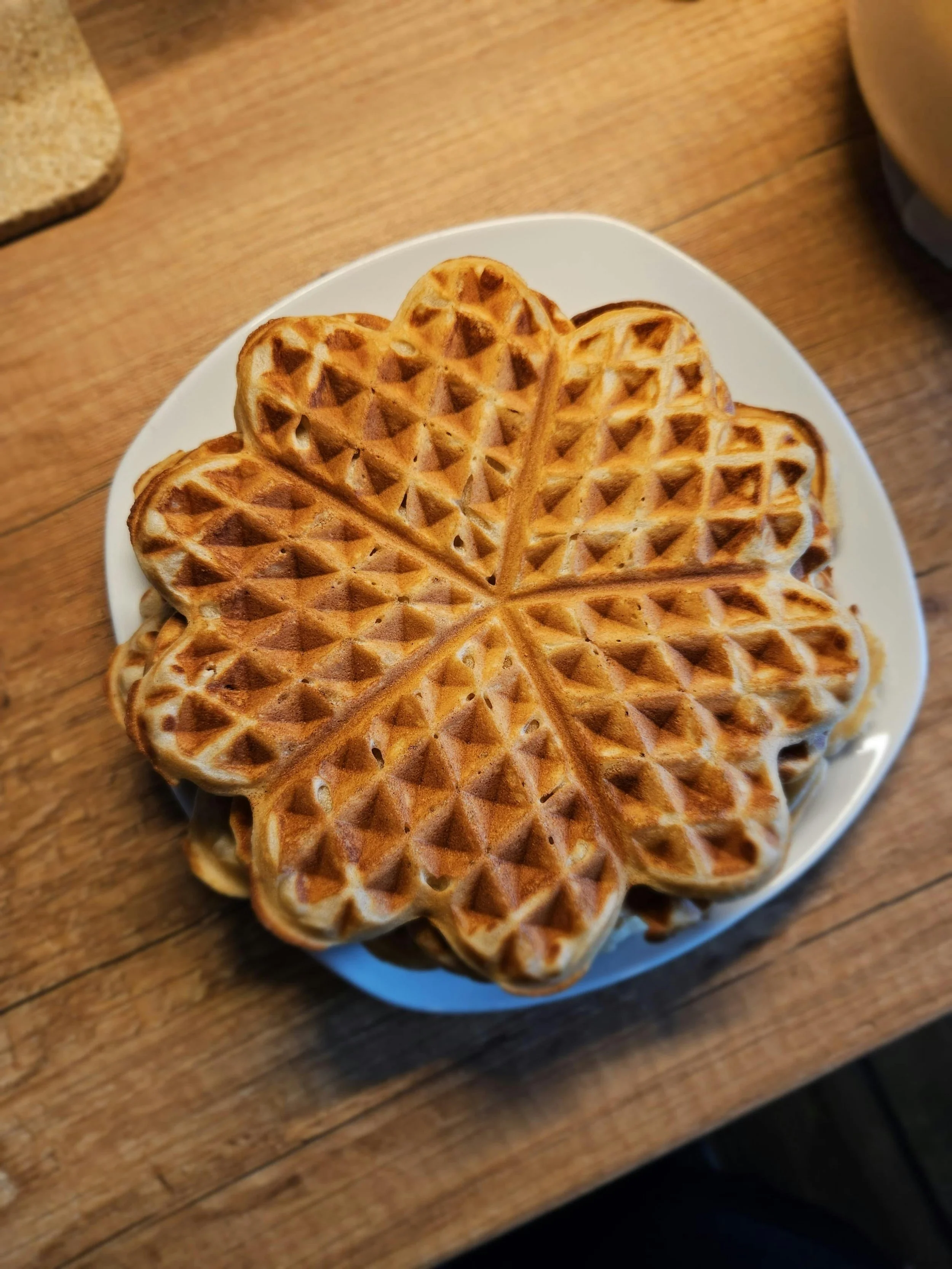 Norwegian Heart Waffles