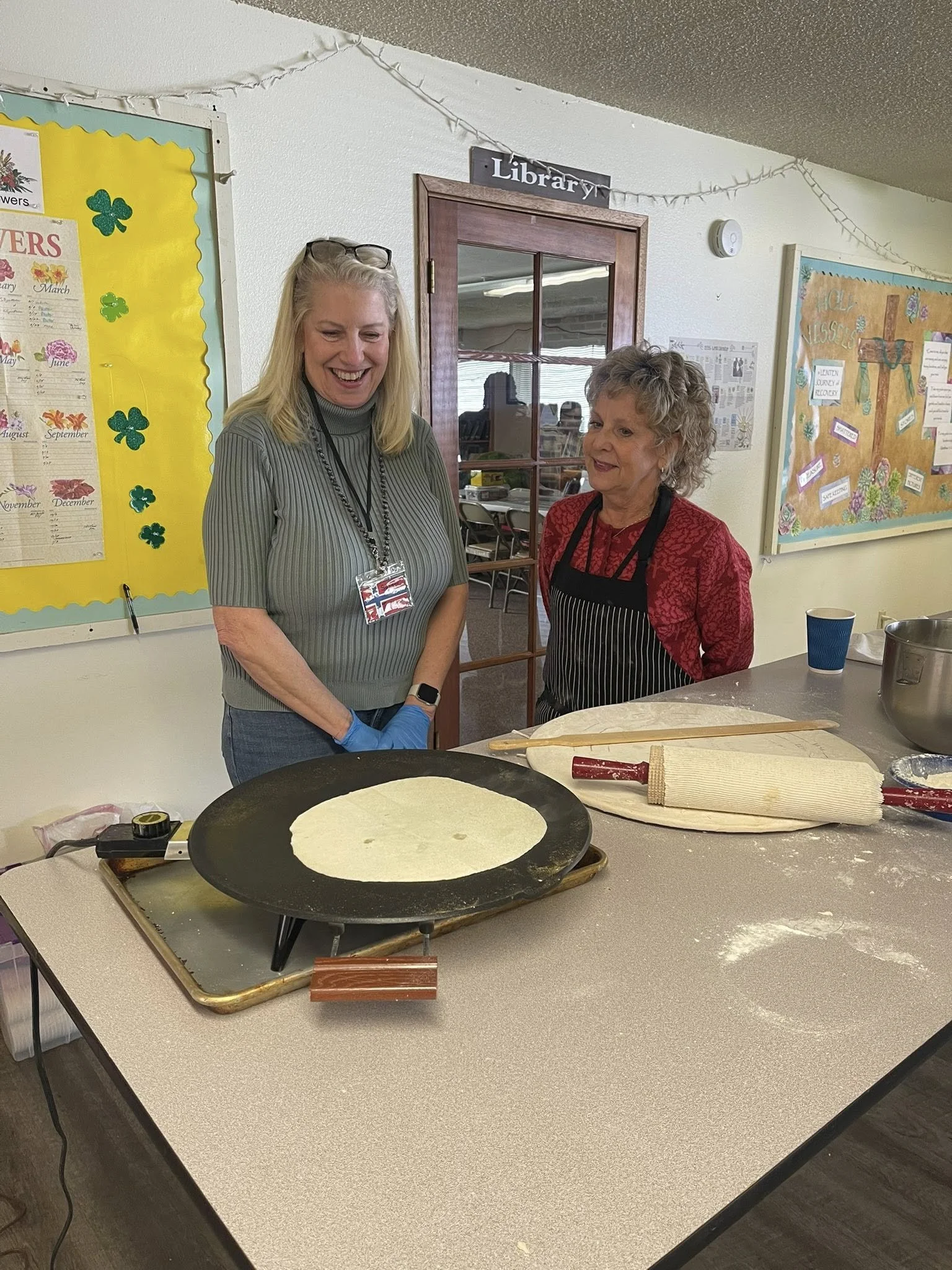 Skaði March 2026 Meeting - Woven Hearts and Baking Demonstrations