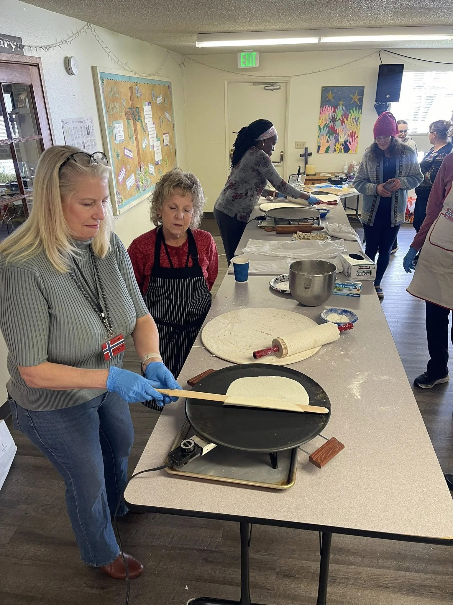 Skaði March 2026 Meeting - Woven Hearts and Baking Demonstrations