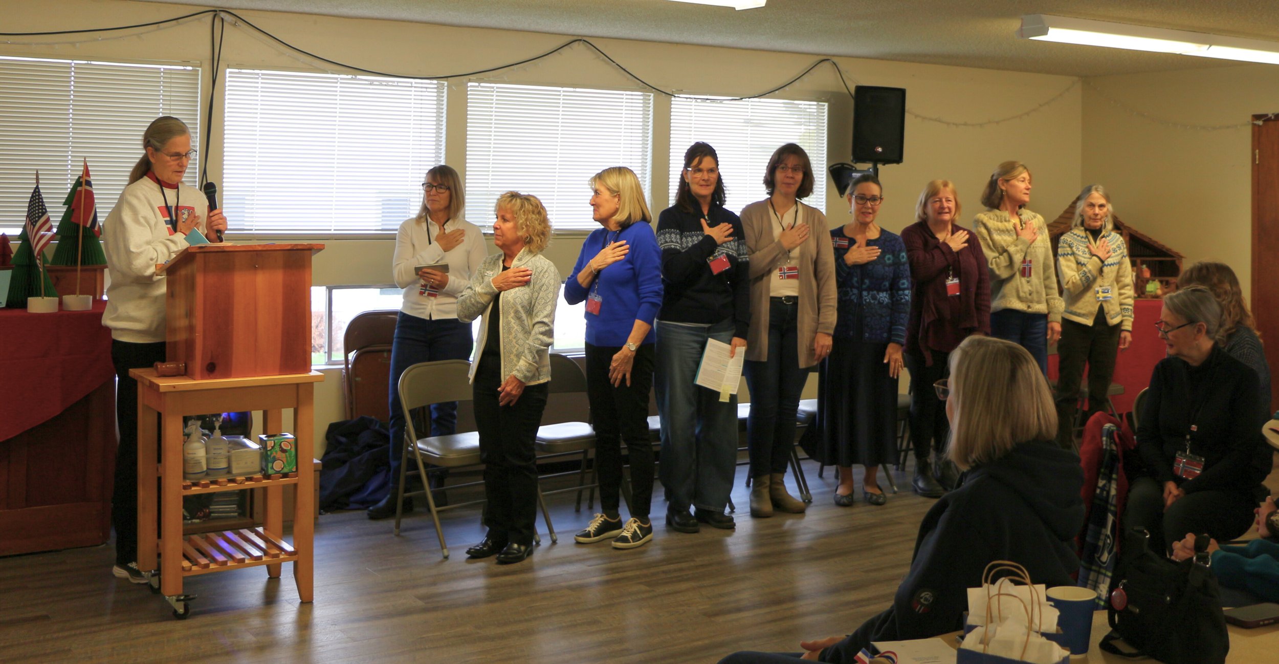 Skaði January 2026 Meeting - Installing Officers and Initiating New Members