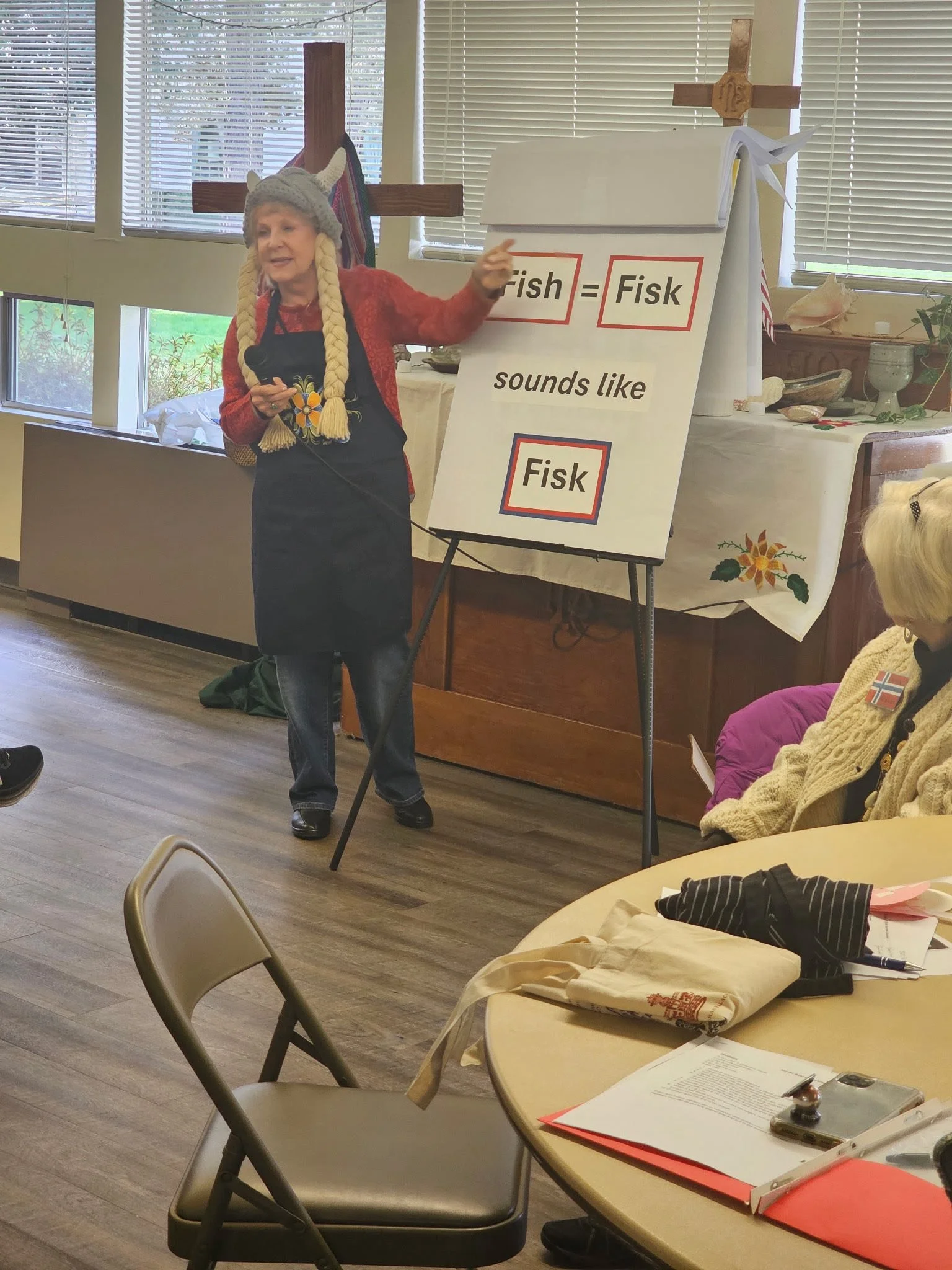 Skaði March 2026 Meeting - Woven Hearts and Baking Demonstrations