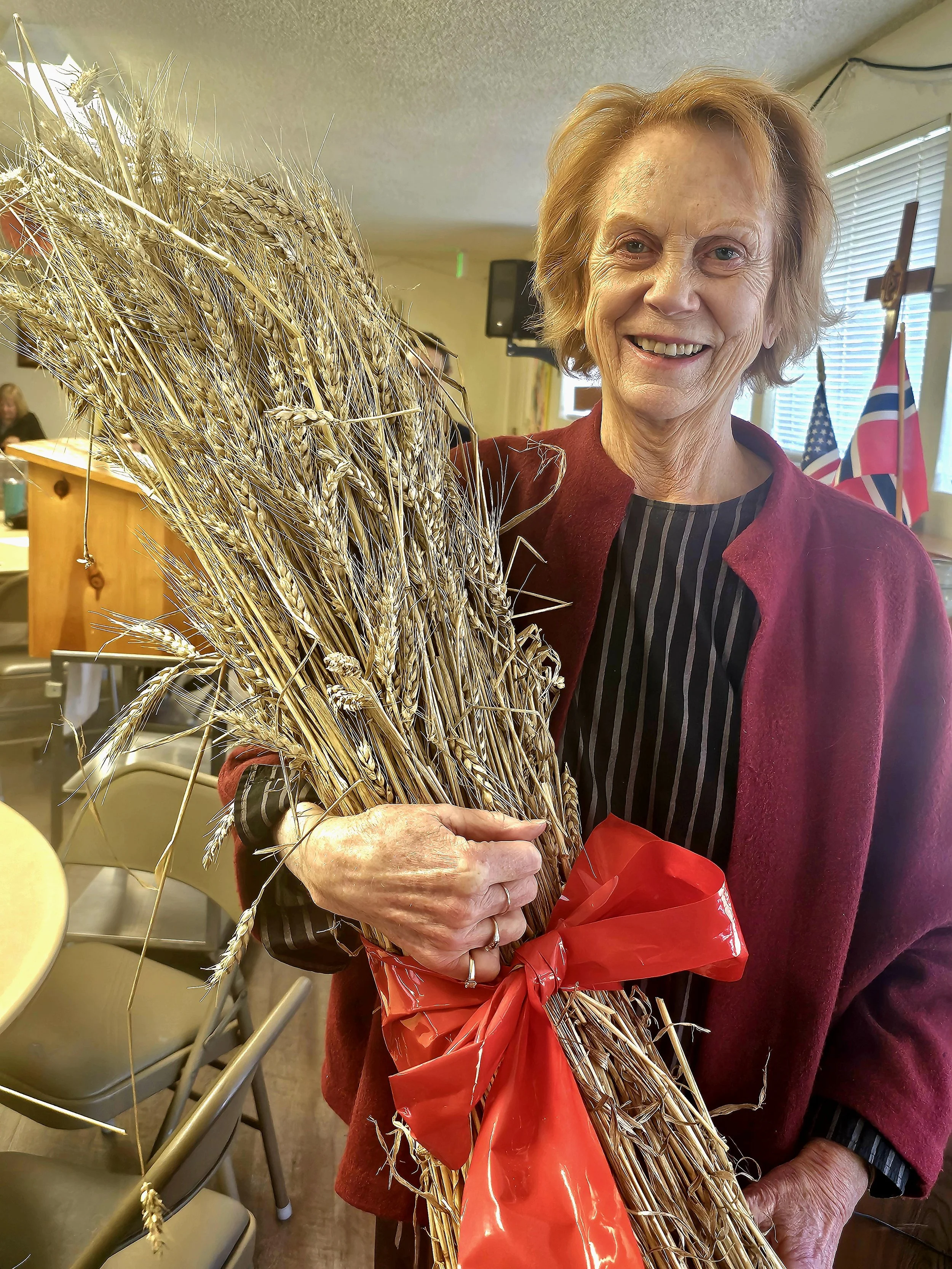 Skadi Lodge November 2025 Meeting - Kristine Leander sharing about Scandinavian Tradition, Juleneck