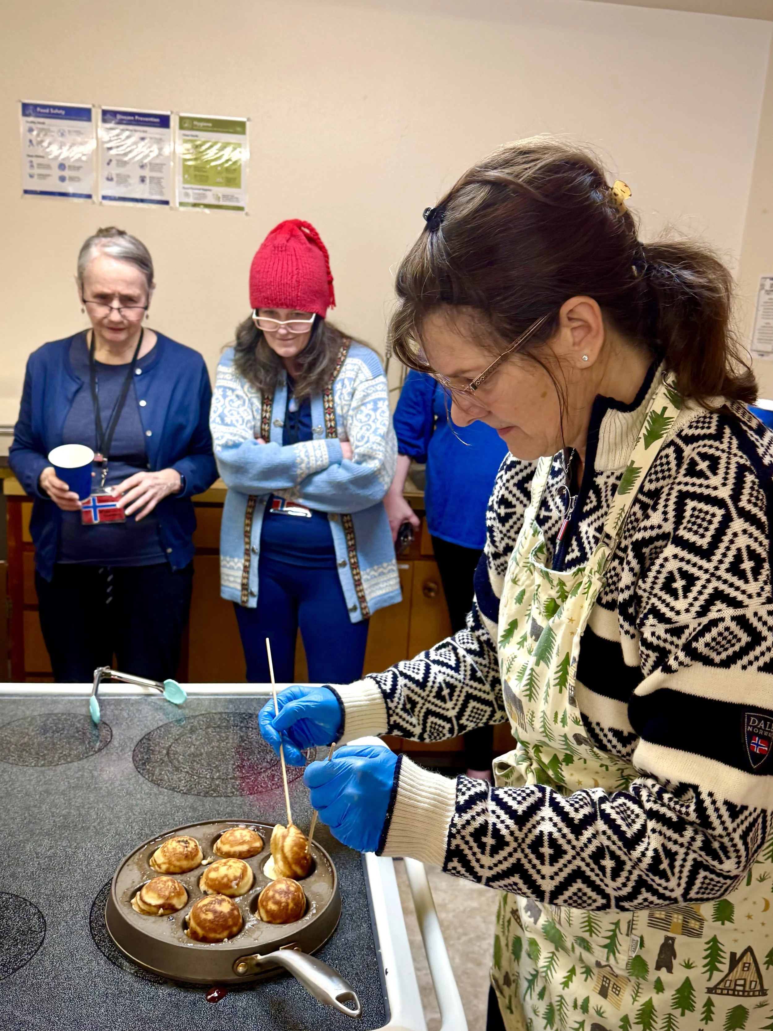 Skaði March 2026 Meeting - Woven Hearts and Baking Demonstrations