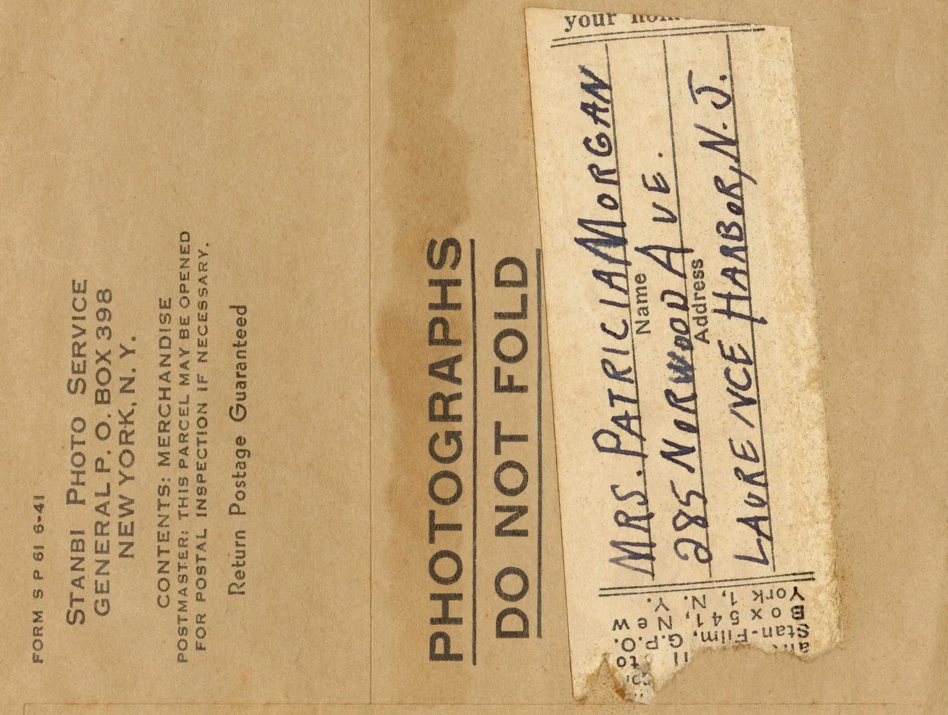 Vintage Photo Processing Envelopes 2