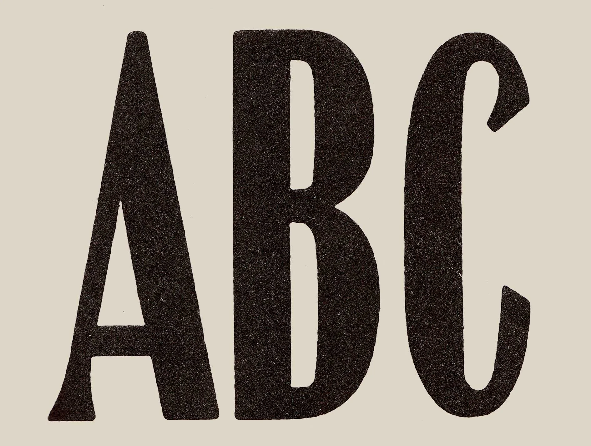 Vintage Alphabet