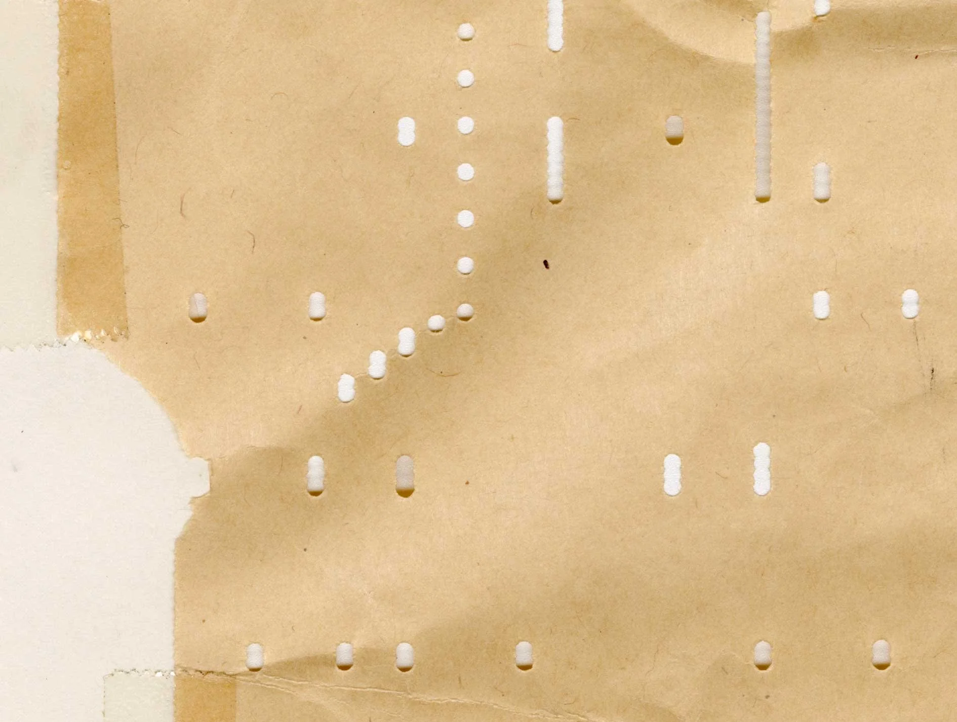 Paper Texture - Vintage Player Piano Roll