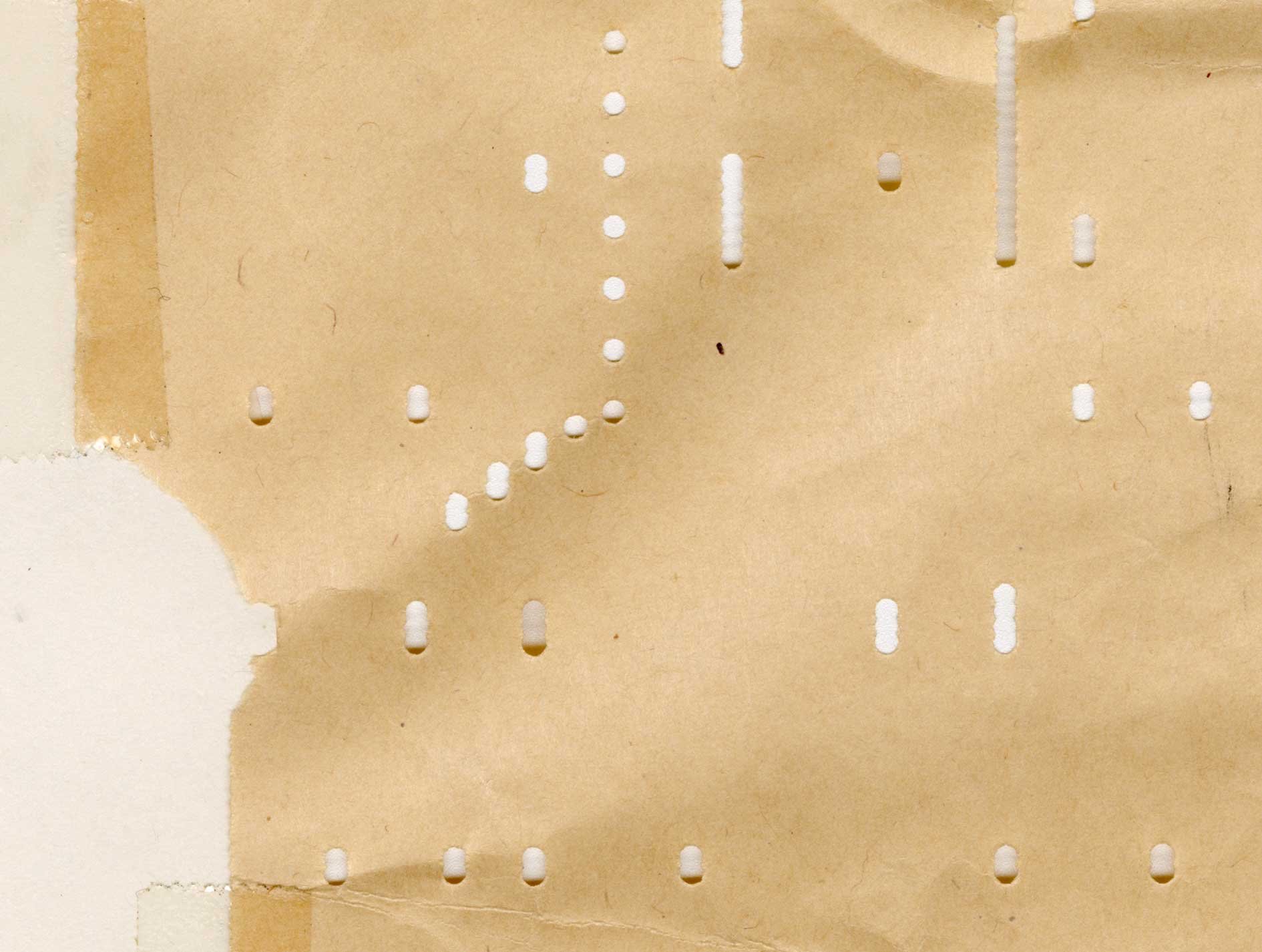 Paper Texture - Vintage Player Piano Roll