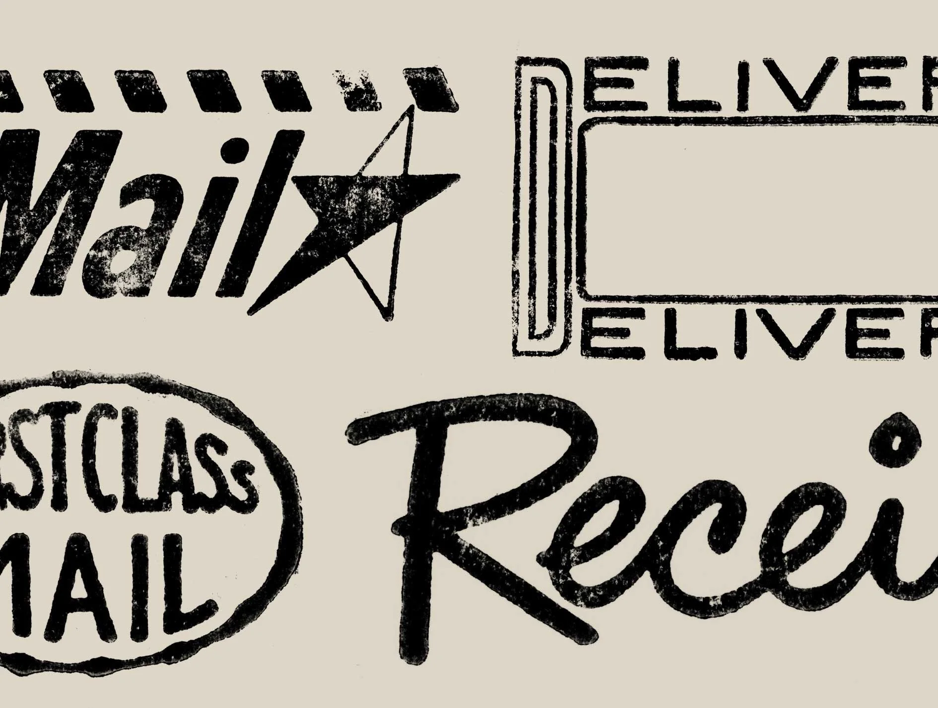 Letterpress - Shipping Graphics