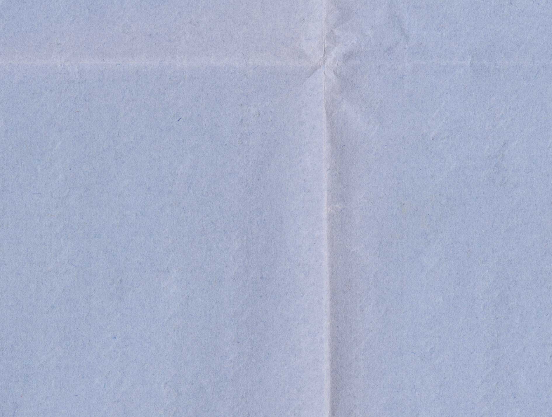 Paper Texture - Vintage Folded Blue