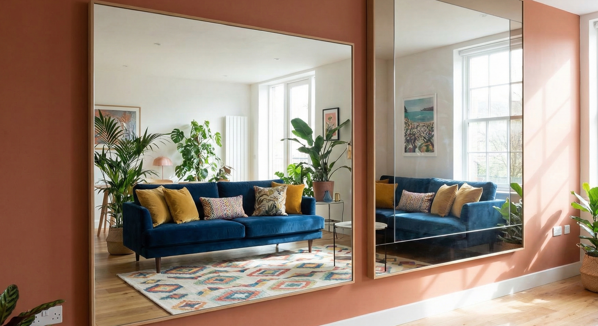 Ogledala u interijeru: kako povećati prostor i svjetlost