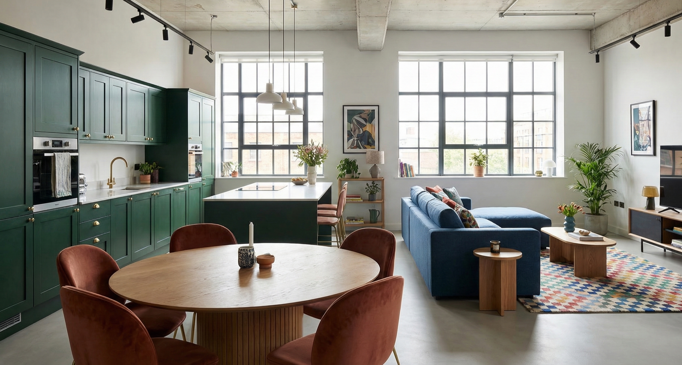 Open space: kako povezati kuhinju, blagovaonicu i dnevni boravak