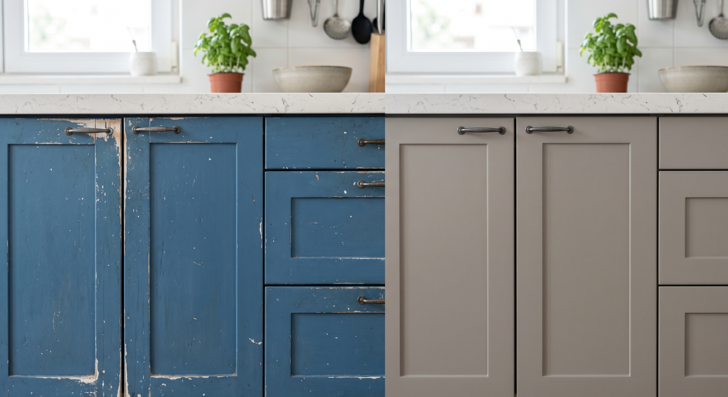 Farbanje kuhinjskih fronti: kada ima smisla, a kada ne