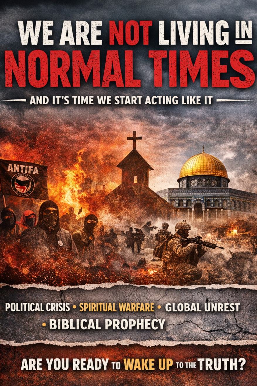 We Are Not Living in Normal Times — And It’s Time People Wake Up