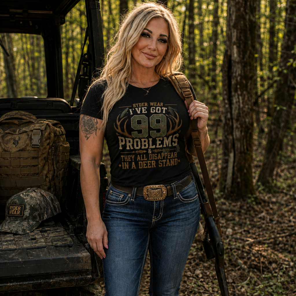 99 Problems Deer Stand Tee – Ryder Wear