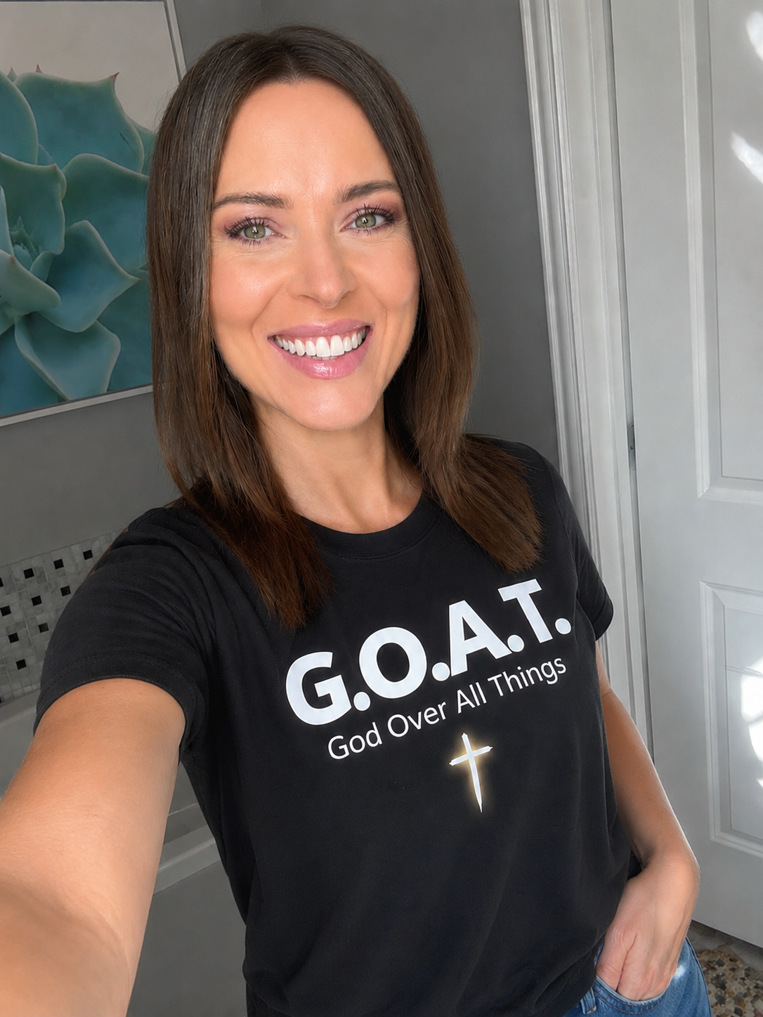 G.O.A.T. Faith Tee