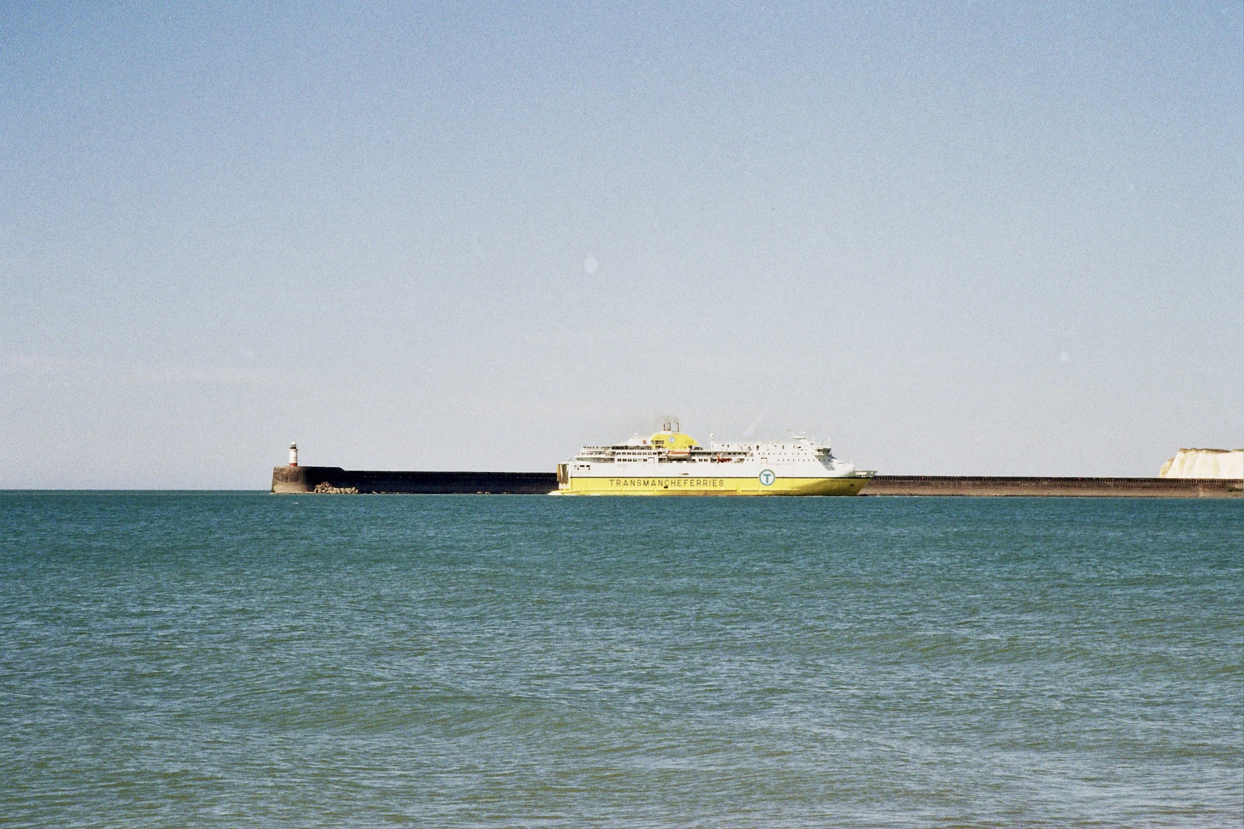 DFDS Ferry at Newhaven, East Sussex