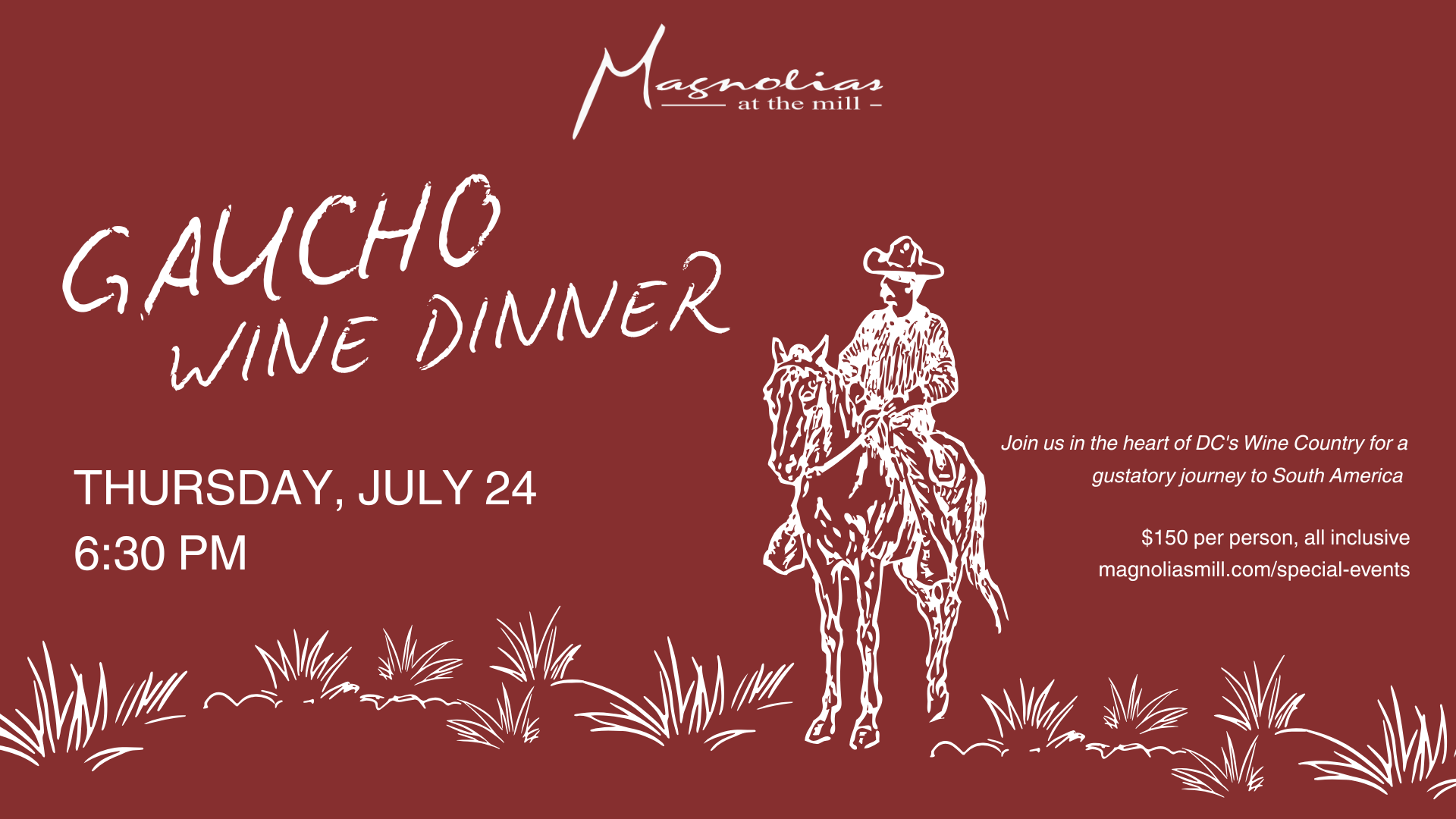 Gaucho Wine Dinner