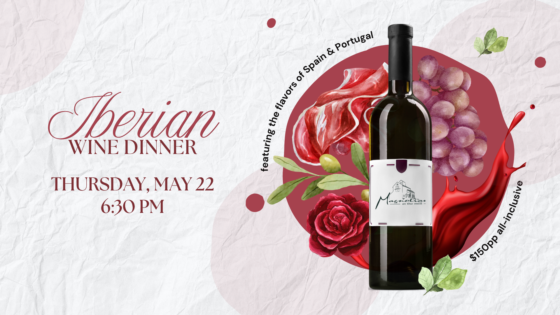 Iberian Wine Dinner