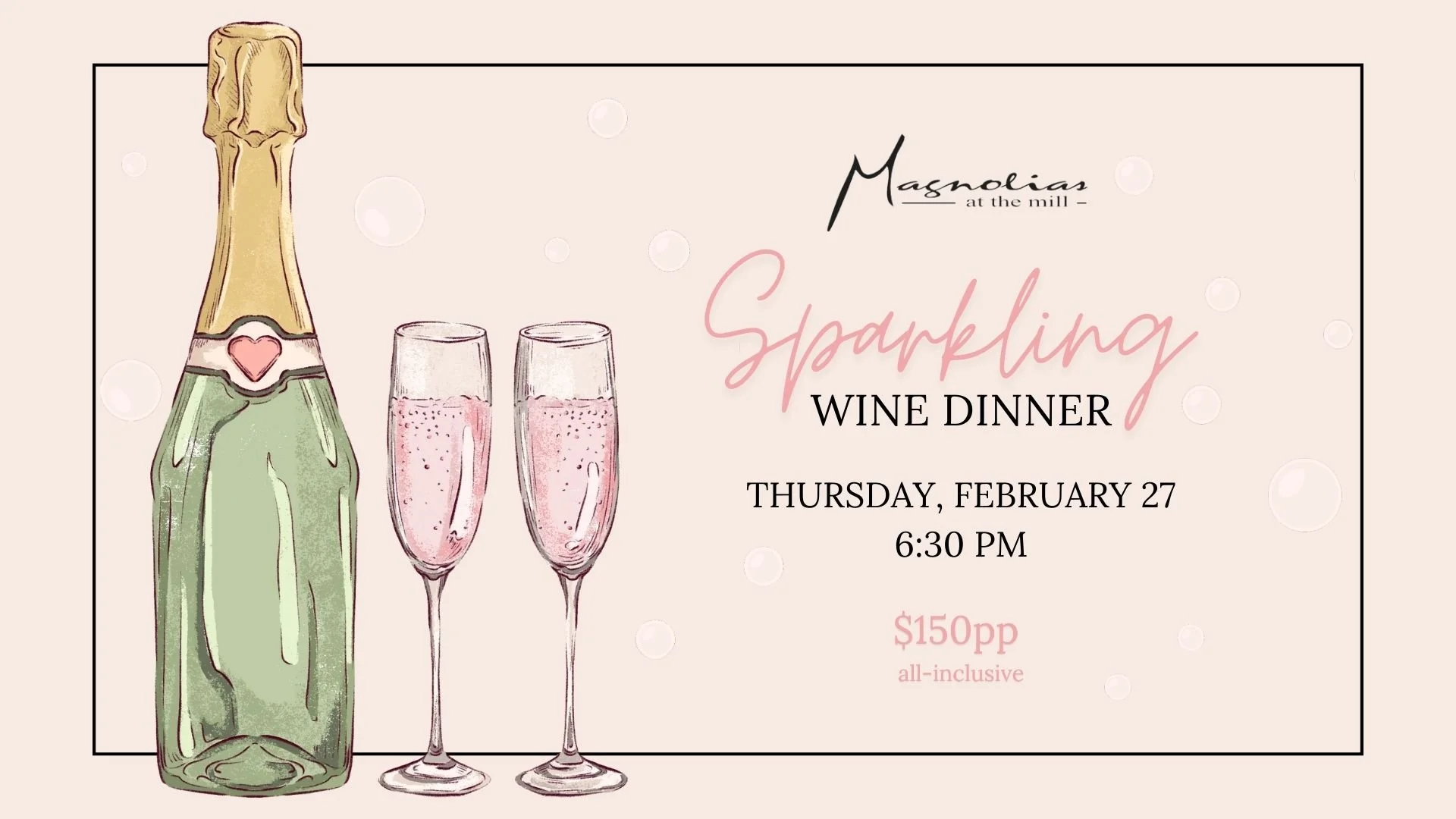 Sparkling Wine Dinner