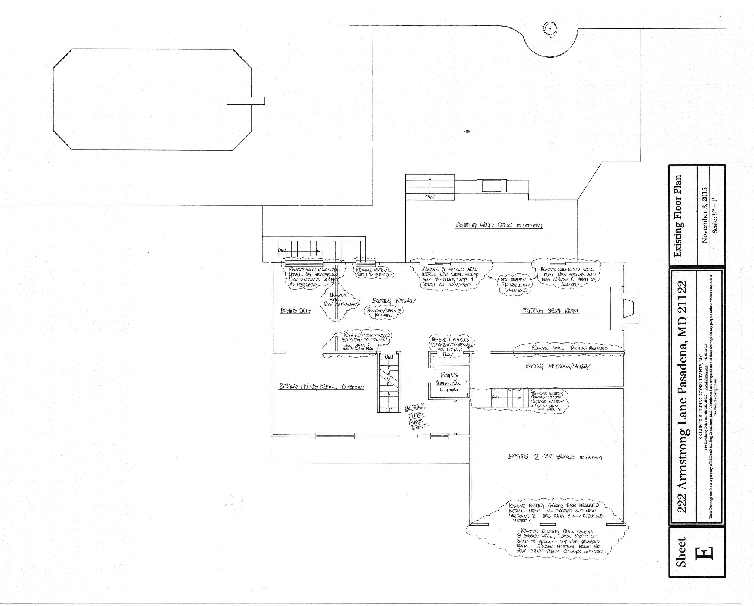 Armstrong Lane Main Level Redesign &amp; Addition