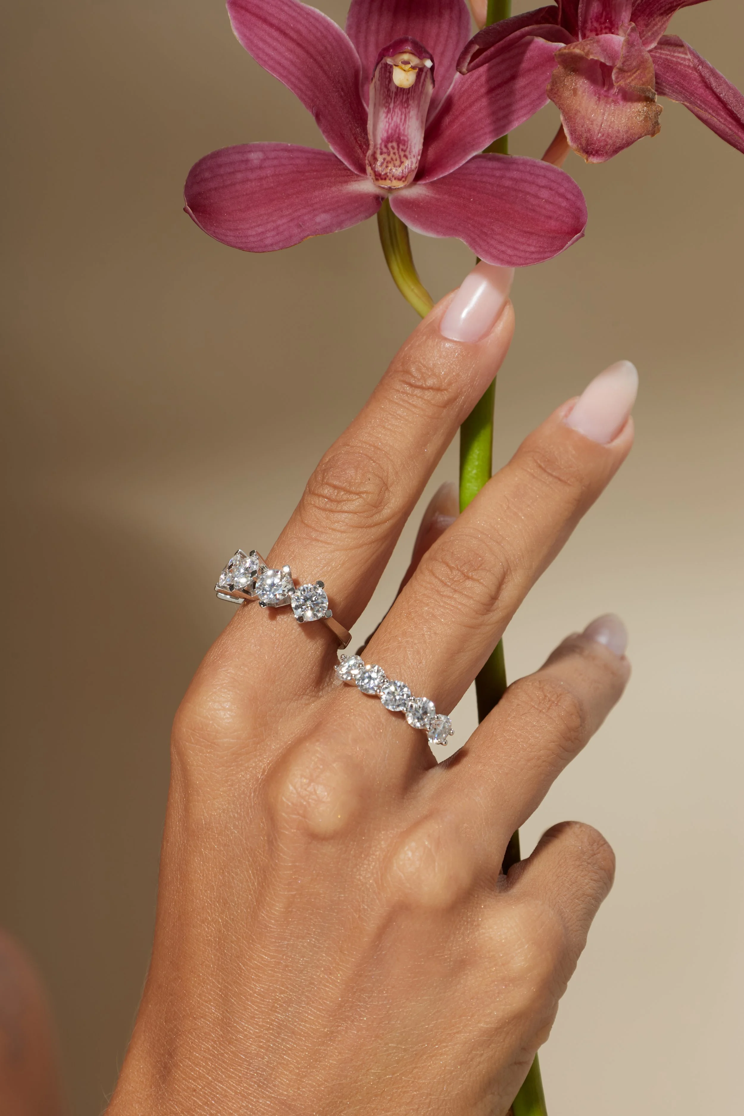 Anéis em Moissanite