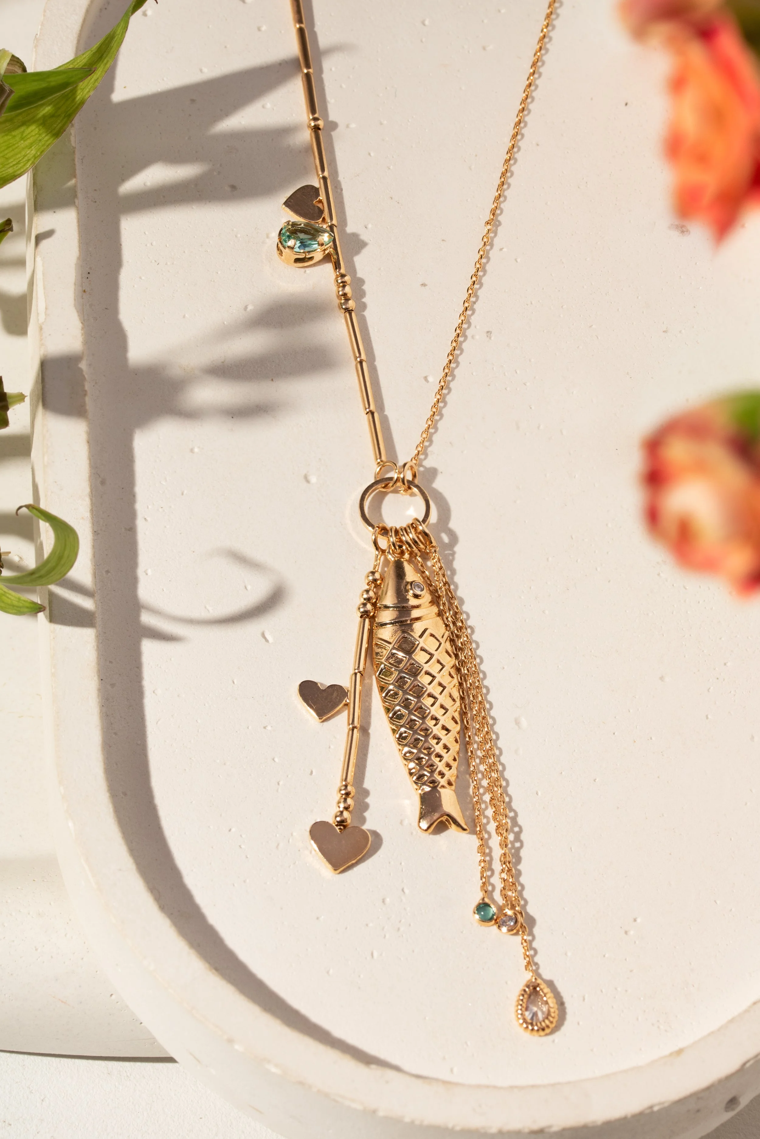 Colar Le Sardine com Pingentes