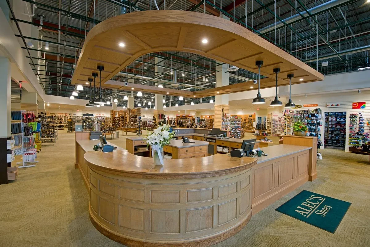 Alec's Shoes store interior