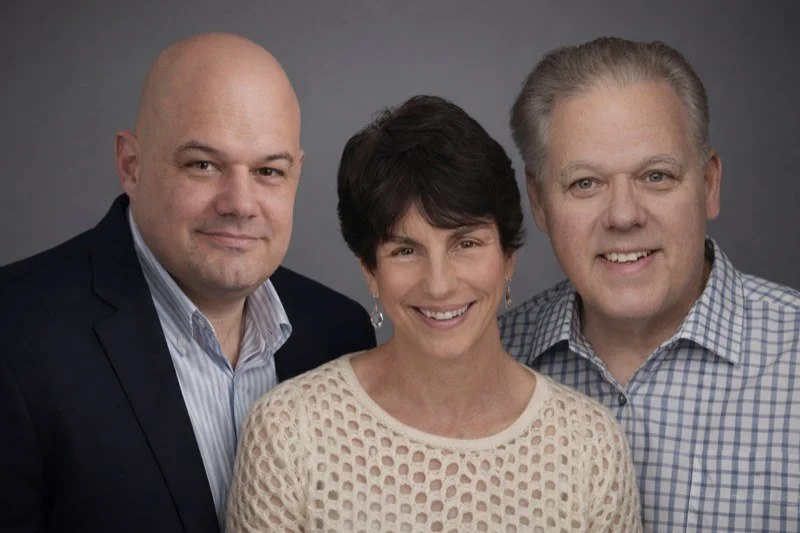 The CatalogSignal founding team: Kevin Lyons, Head of Data and AI; Darcy Bevelacqua, Head of Growth; Mark Wilcox, Head of Strategy