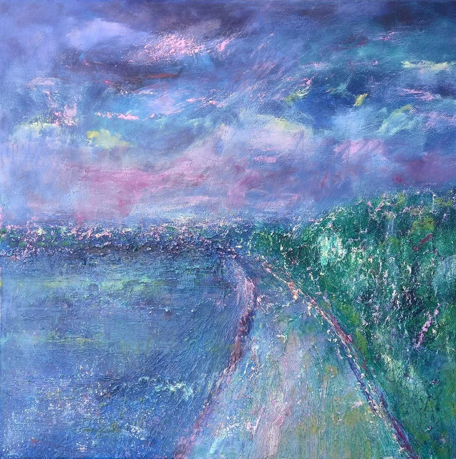 Echoes of Memory - original oil painting on canvas (H50xW50cm)