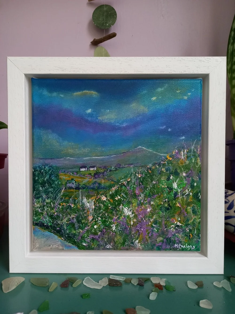 A Favourite View - acrylic on canvas (H20xW20cm) framed.jpg