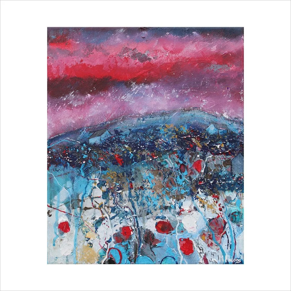 Back Home To The Mountains - Limited Edition Print (H30xW25cm)