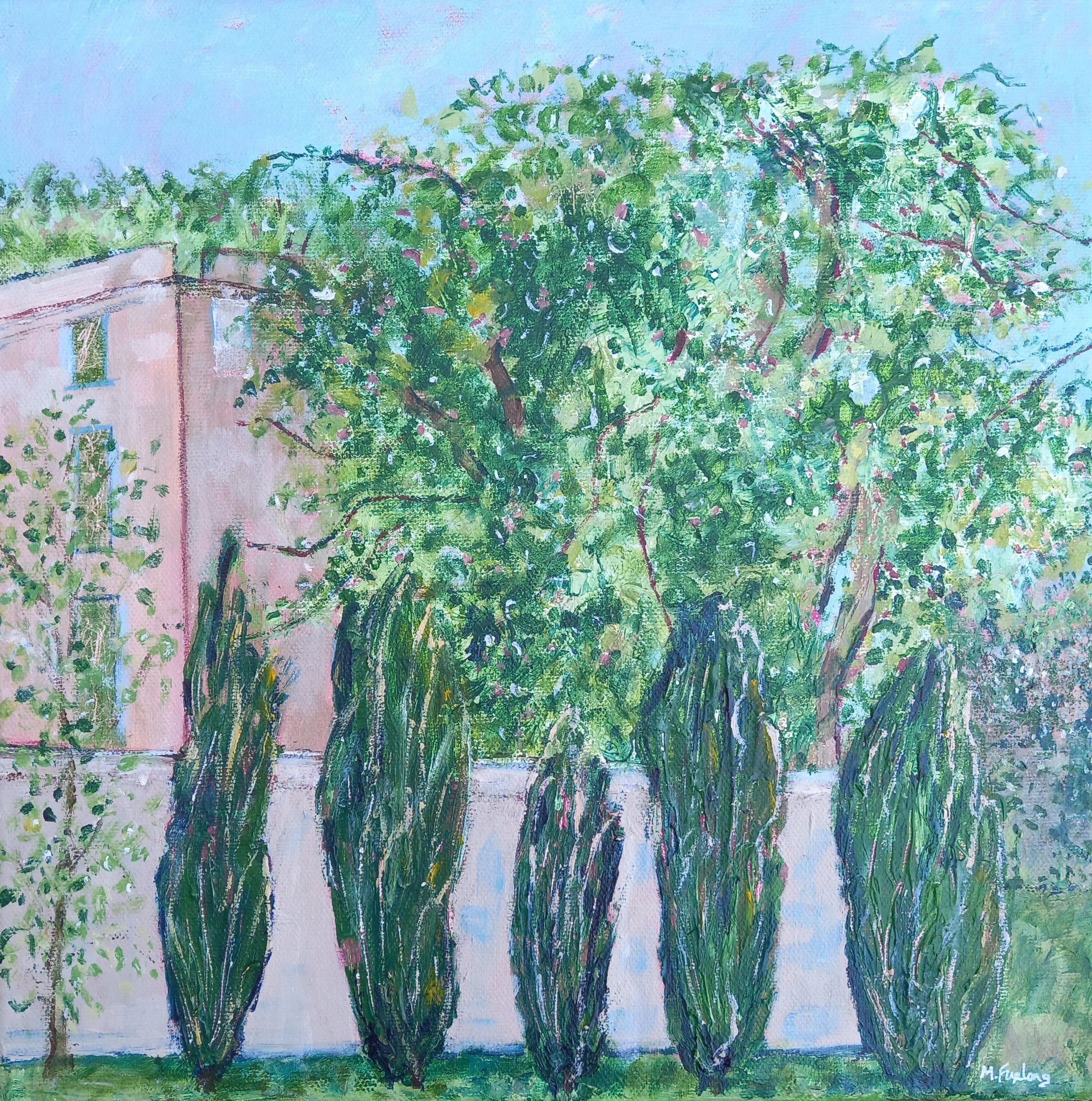 Woodstock Inistioge - acrylic on canvas (H30xW30cm).jpg