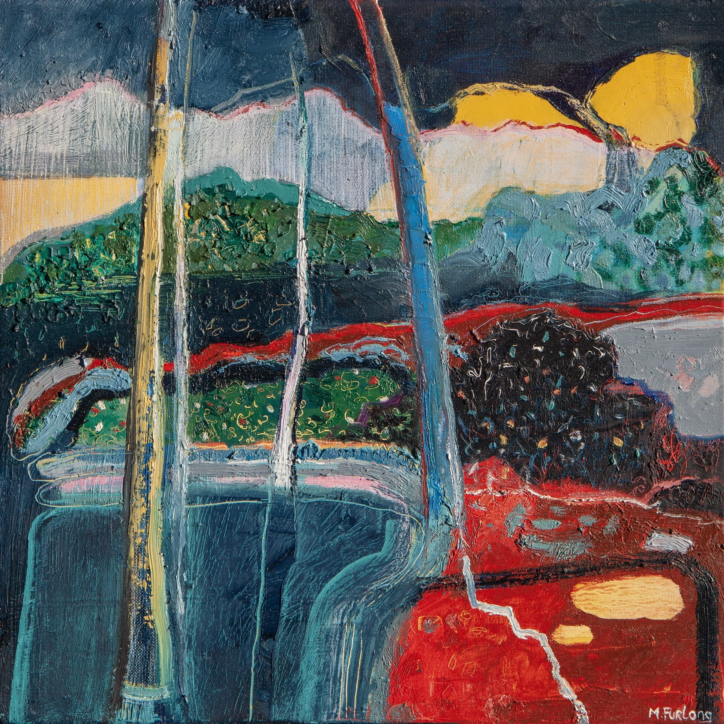 The Eternal And The Mortal I - oil on canvas (H30xW30cm)