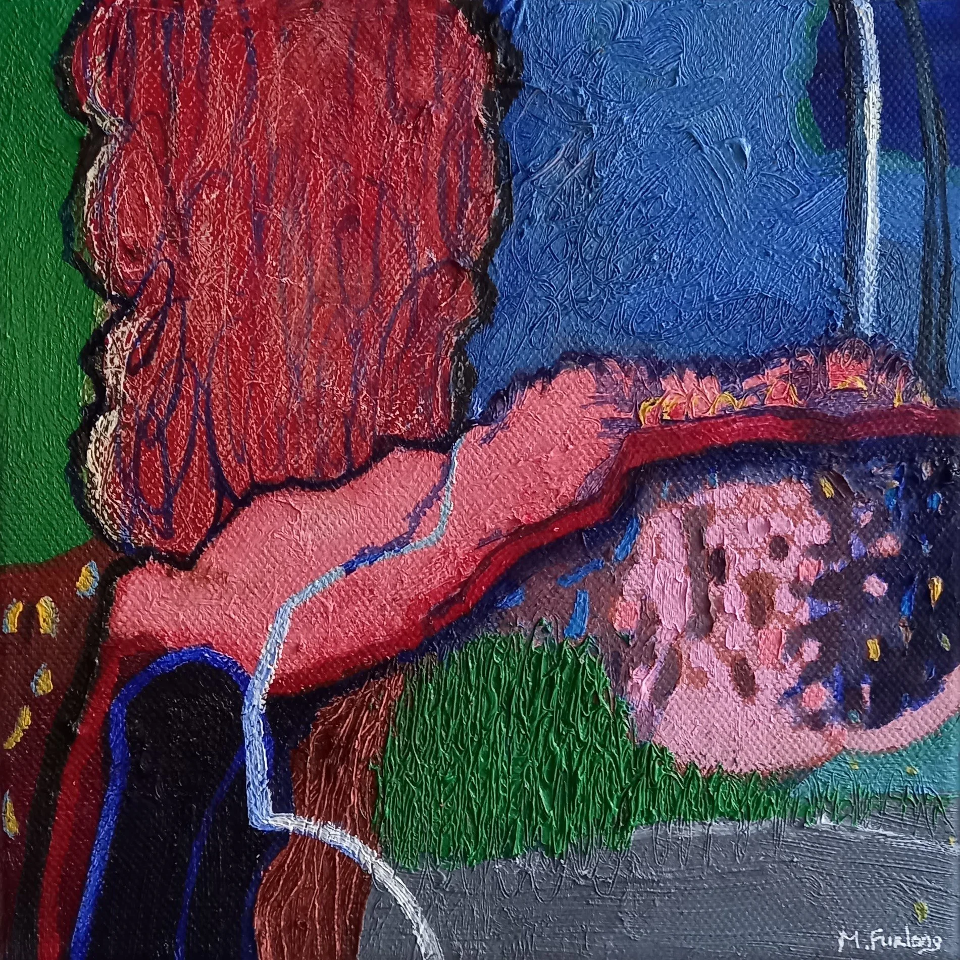 Endlessly Memorable - oil on canvas (H20xW20cm)