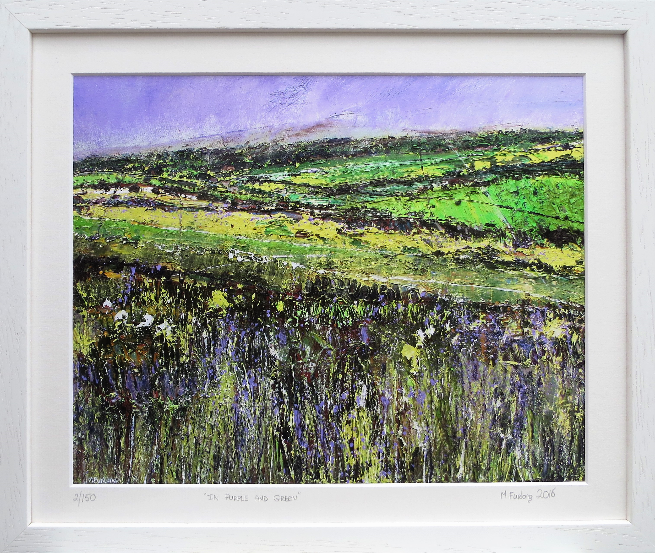 In Purple And Green Print framed.png