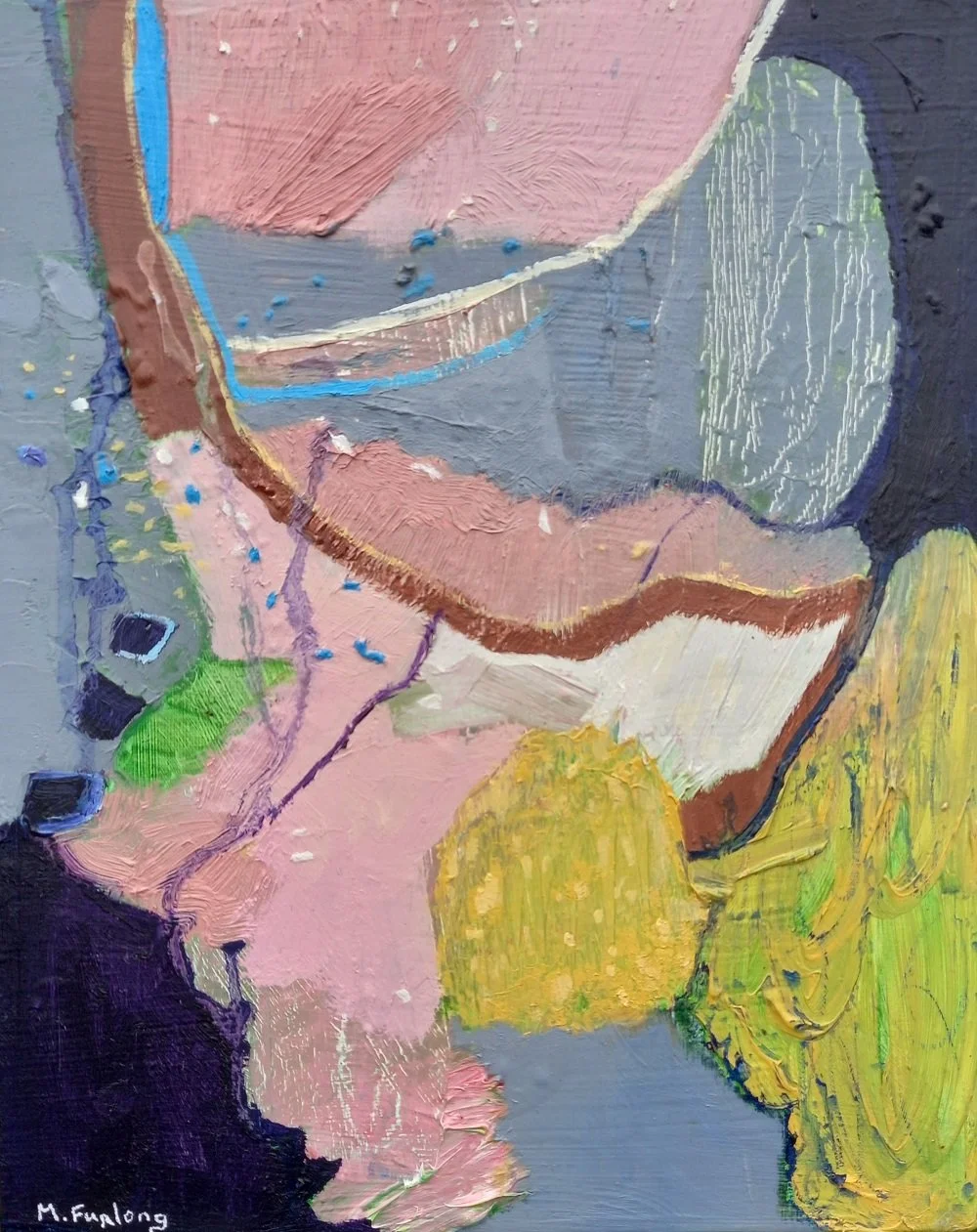 The Trail 1 - original oil painting on canvas (H30xW20cm)