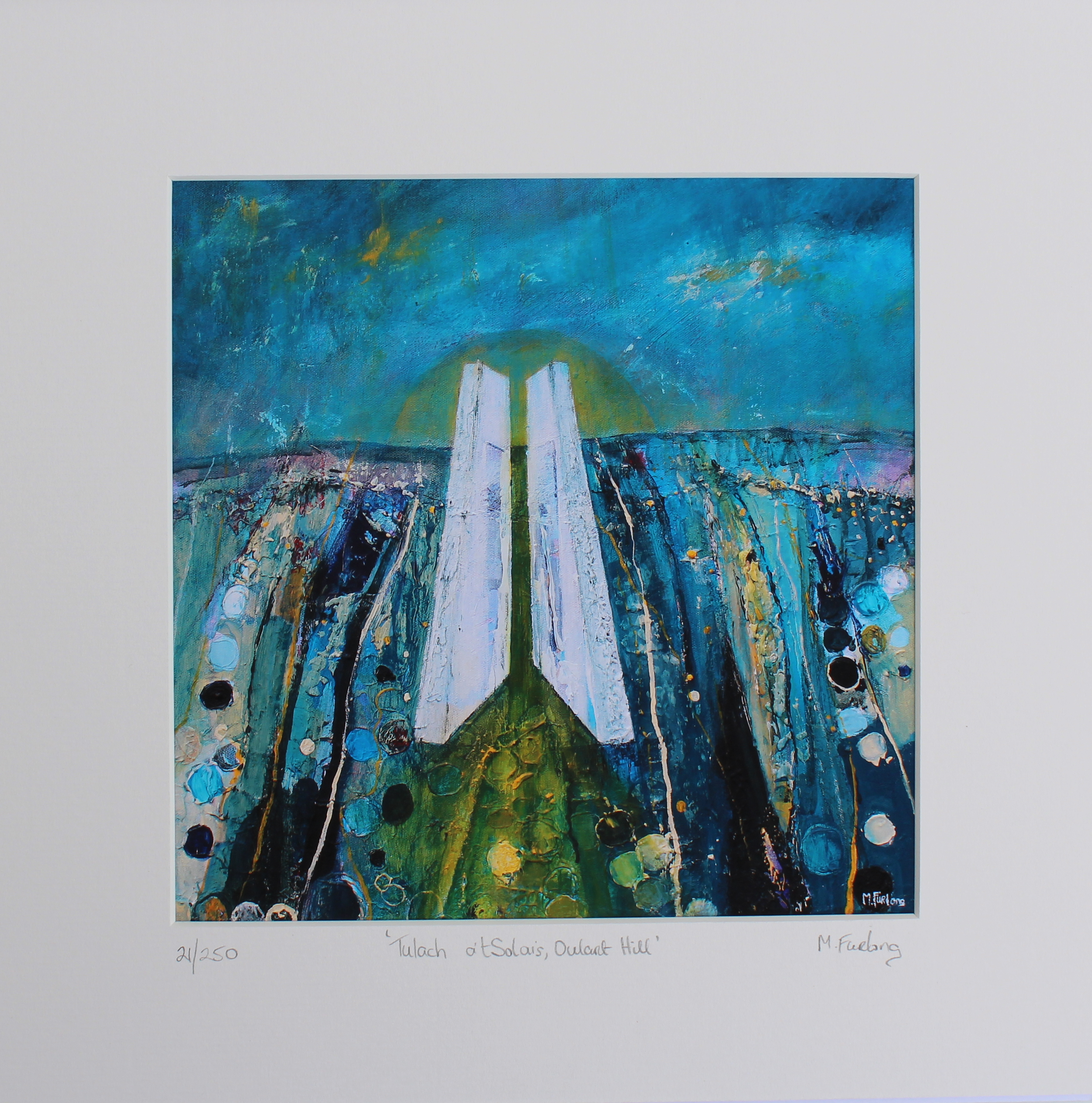 Tulach a' tSolais, Oulart Hill - Limited Edition Print (H20xW20cm)