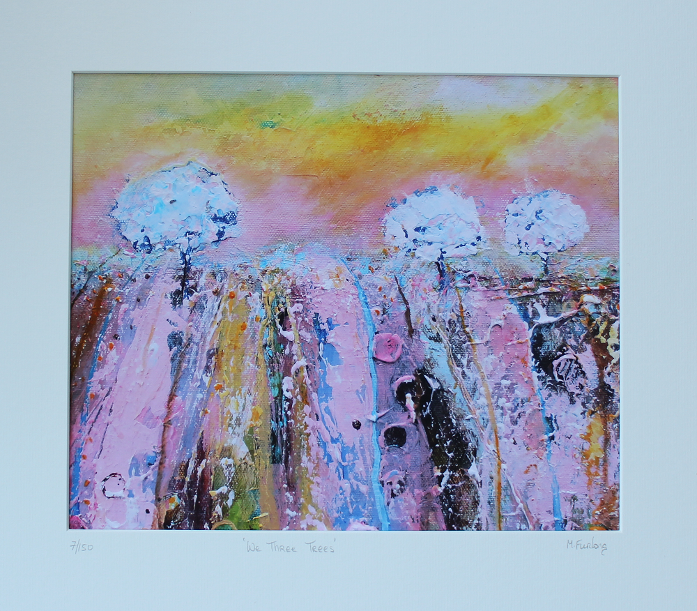 We Three Trees - Limited Edition Print (H25xW30cm)